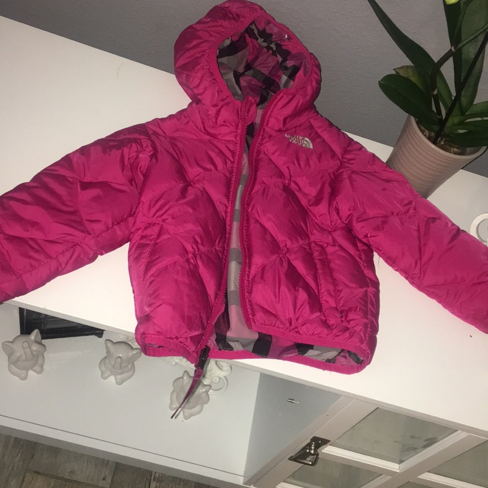 The North face reversible jacket size 2T